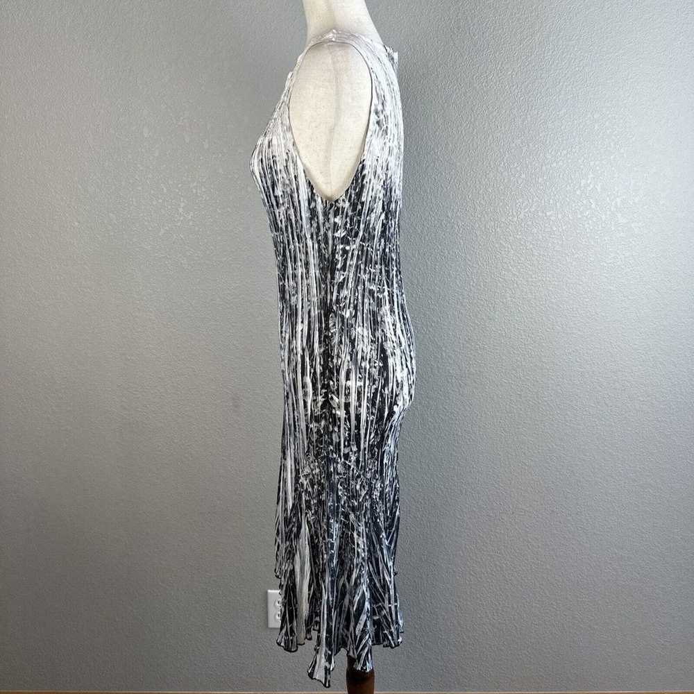 Komarov Womens Crinkle Charmeuse Midi Dress Size … - image 3