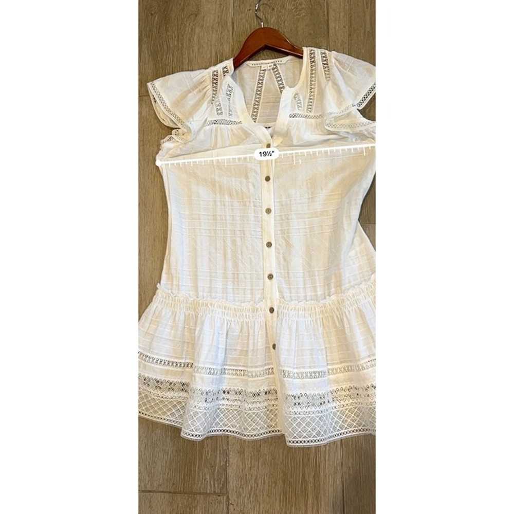 Veronica Beard Mirtea white summer Dress Size S - image 10
