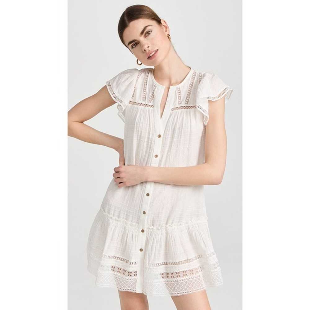 Veronica Beard Mirtea white summer Dress Size S - image 4