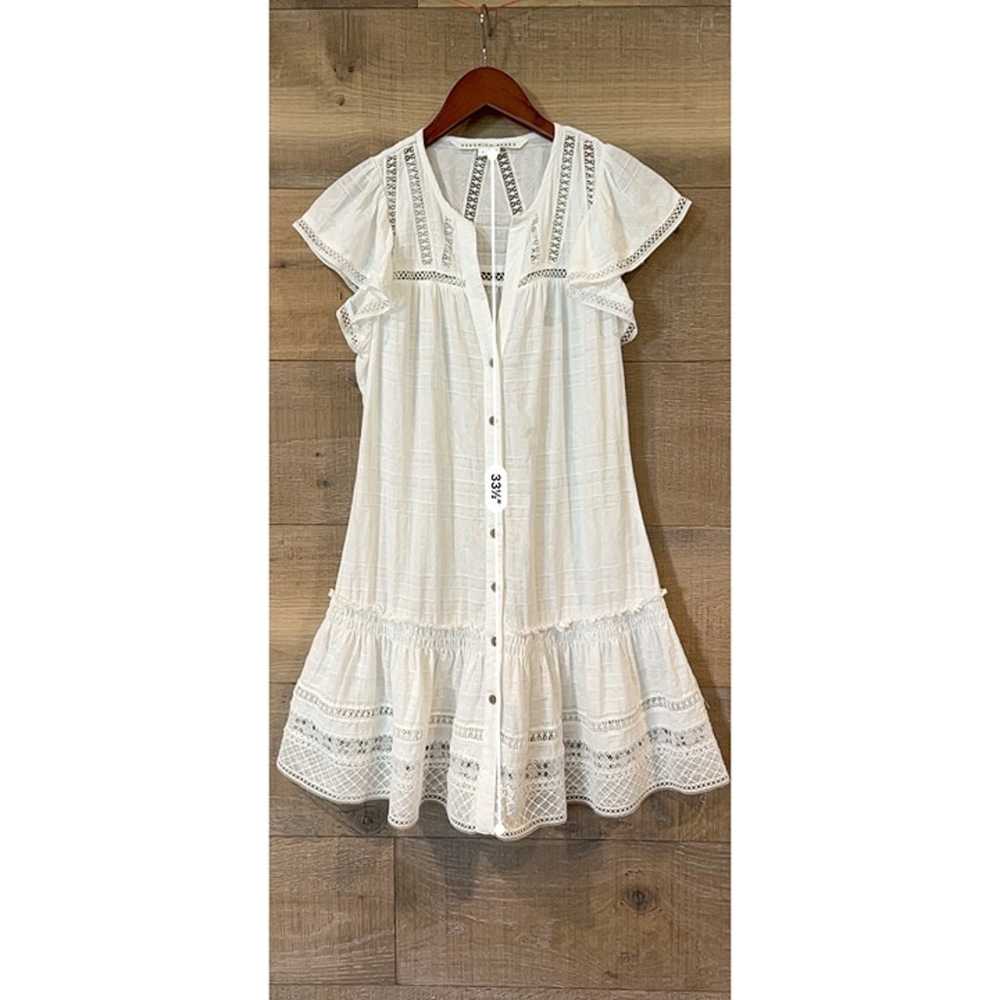 Veronica Beard Mirtea white summer Dress Size S - image 8