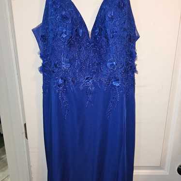 Long Blue elegant dress