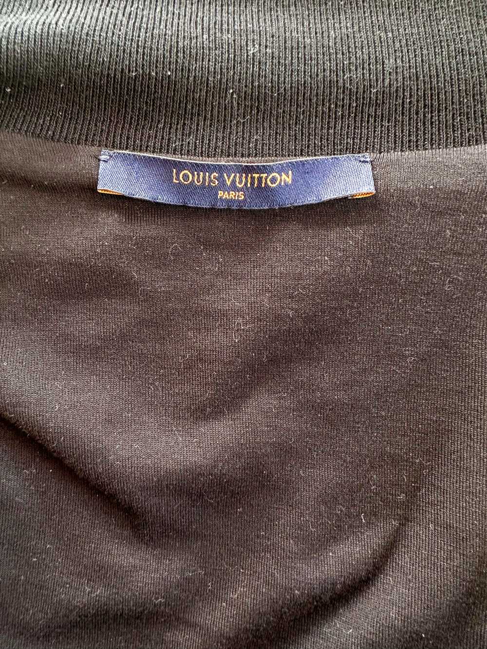 Louis Vuitton Louis Vuitton Black Velour Monogram… - image 3