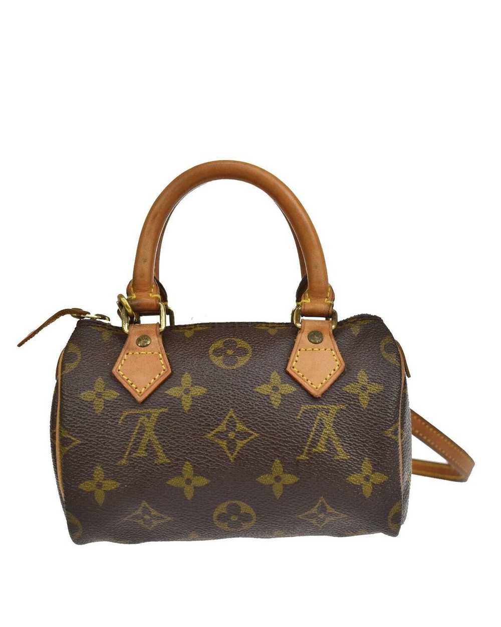 Louis Vuitton Mini Monogram Canvas Shoulder Bag w… - image 3