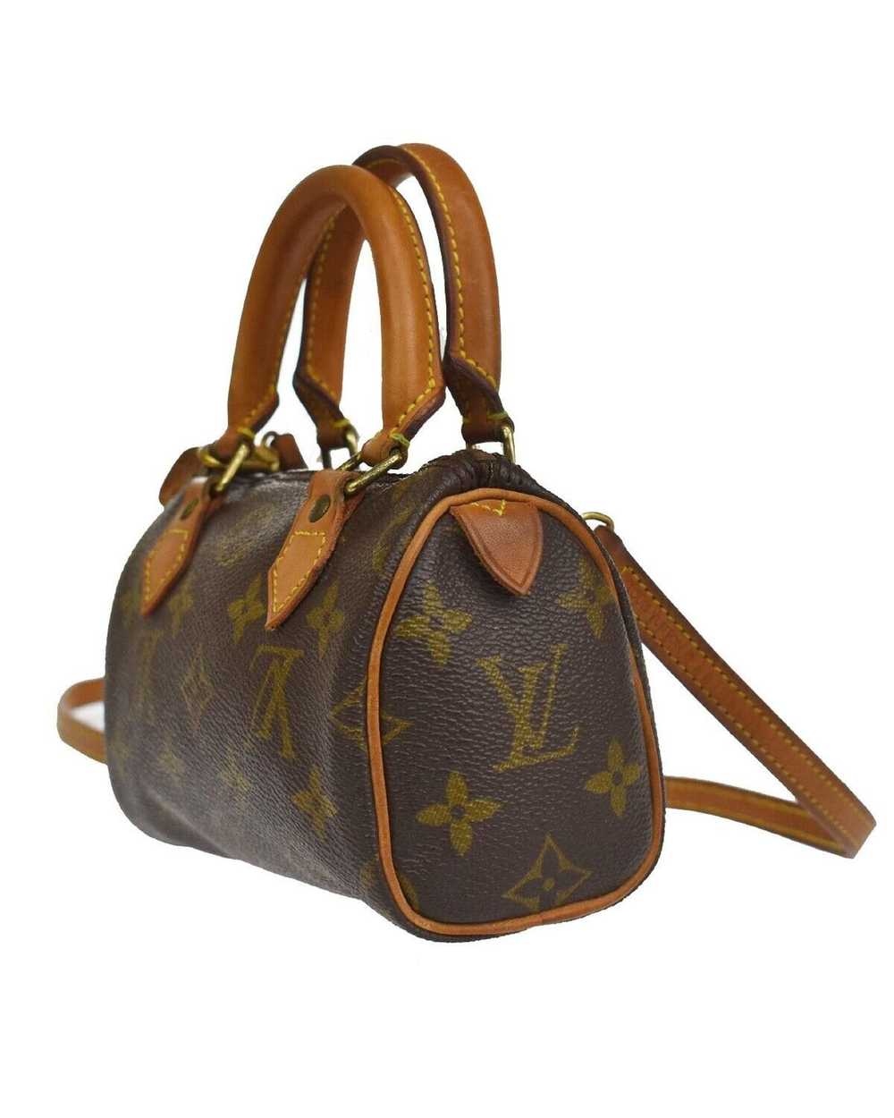 Louis Vuitton Mini Monogram Canvas Shoulder Bag w… - image 4