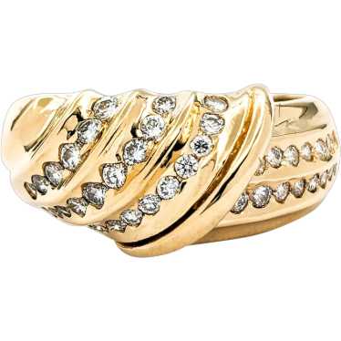 .65ctw Diamond Ring In Yellow Gold