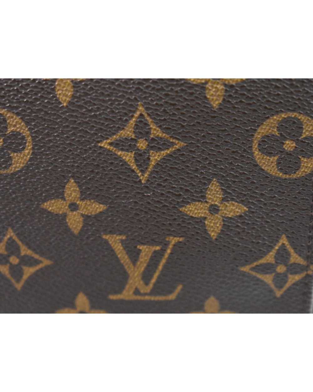 Louis Vuitton Iconic Brown Canvas Monogram Should… - image 6