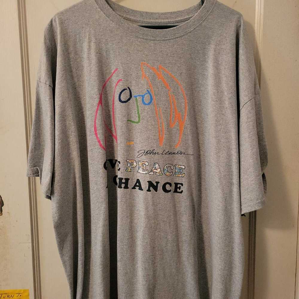 John Lennon T Shirt- Give Peace a Chance - image 3