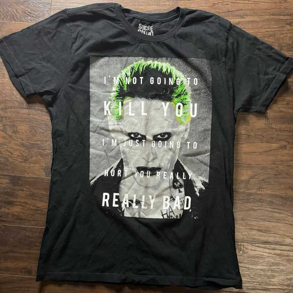 Hot Topic Suicide Squad Jared Leto Joker Tee - image 1