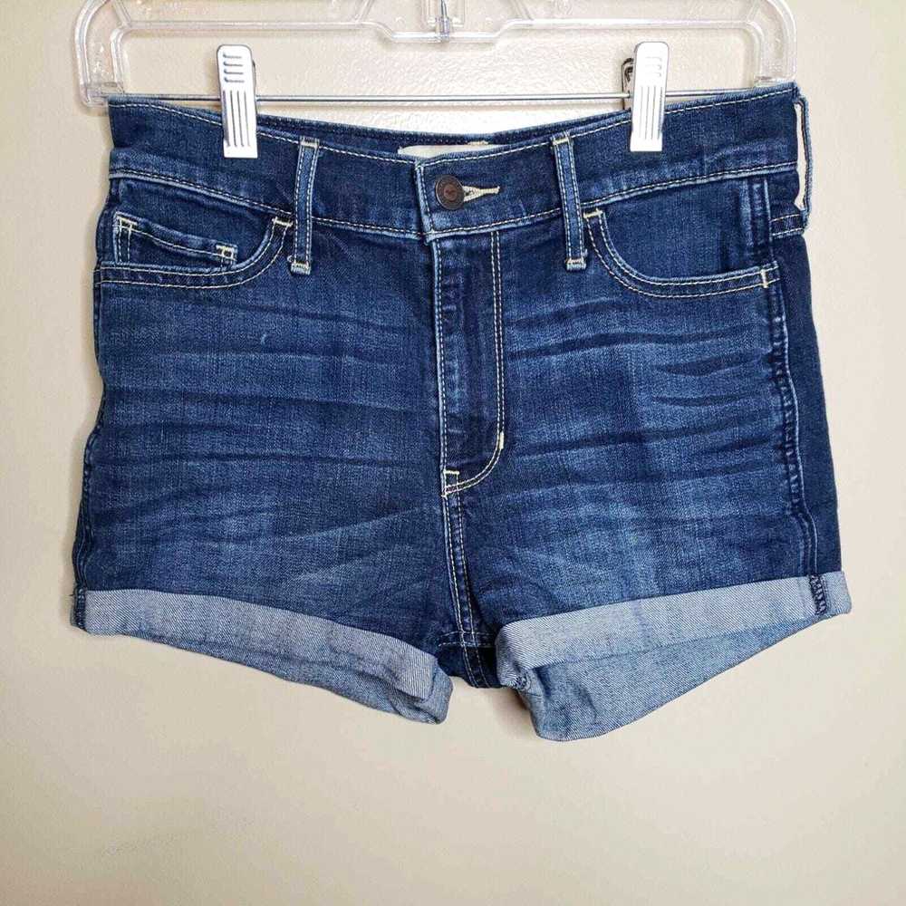 Vintage Hollister Denim Blue Jean Short Shorts Ju… - image 2