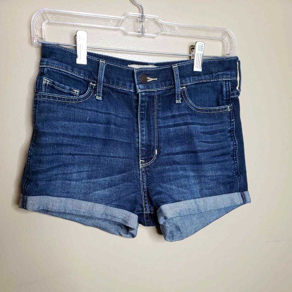 Vintage Hollister Denim Blue Jean Short Shorts Ju… - image 3