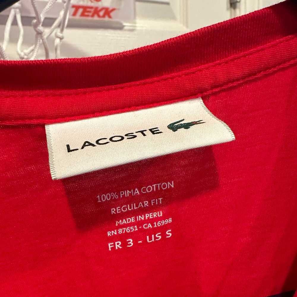 Lacoste short sleeve shirts for men - image 4