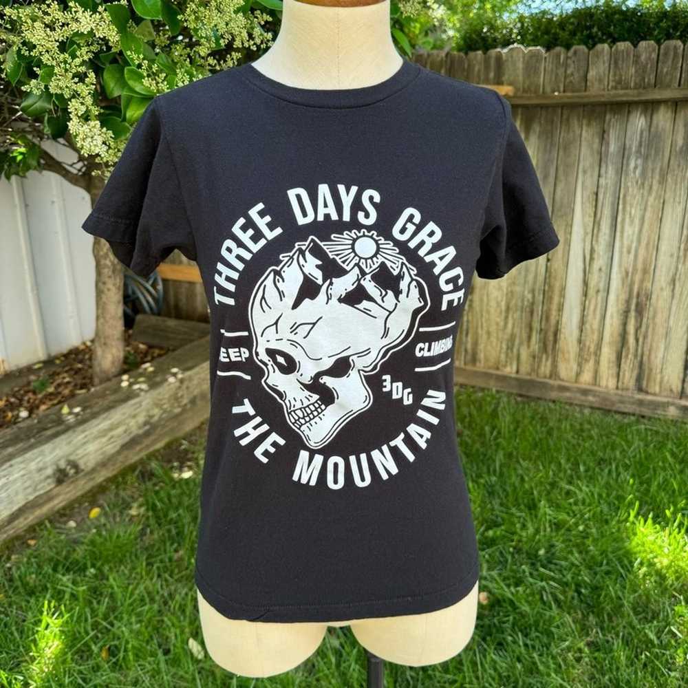 Three Days Grace The Mountain Black T-Shirt Men's… - image 1
