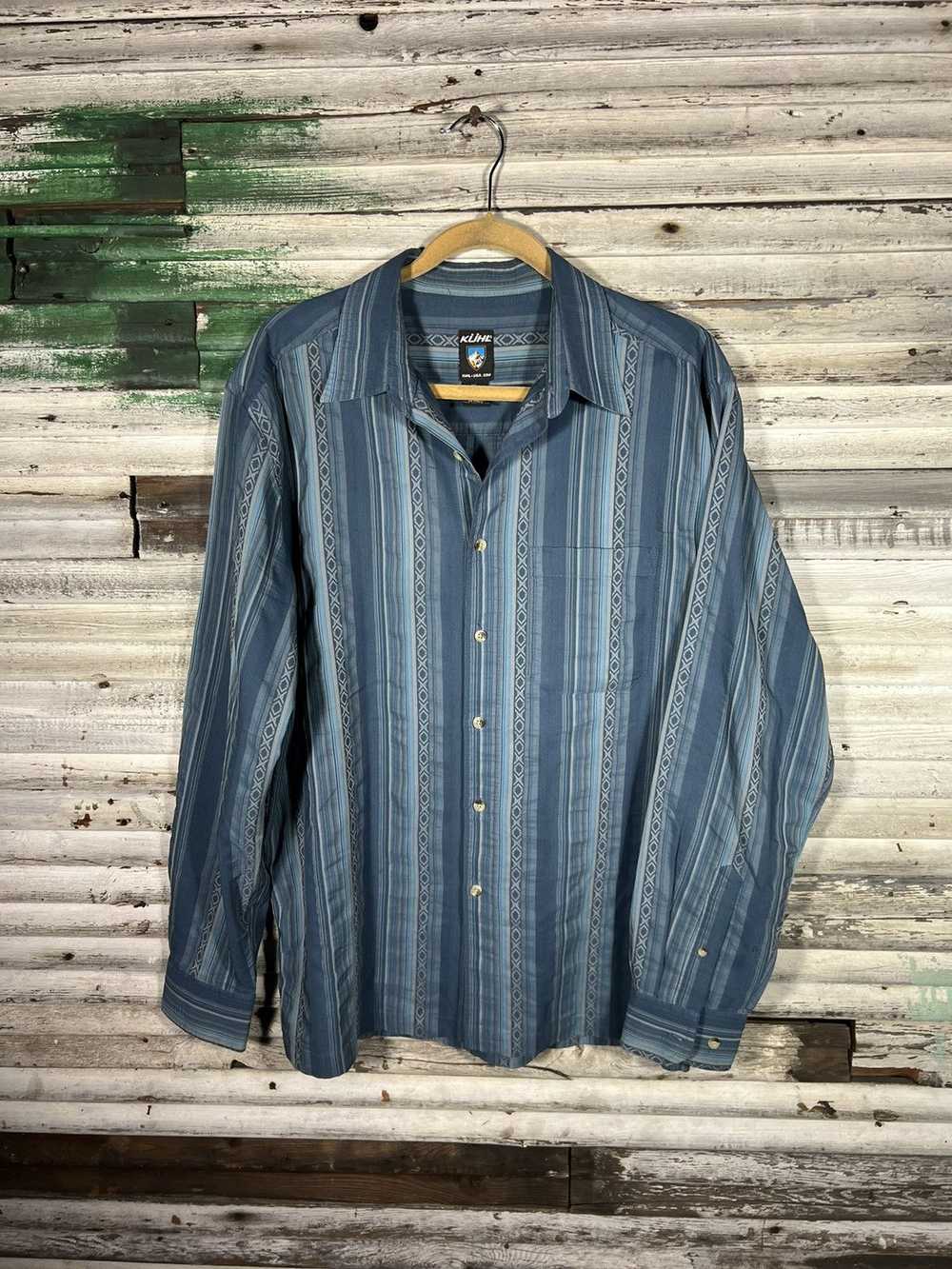 Kuhl × Streetwear Kuhl Long Sleeve Button Up Shirt - image 1