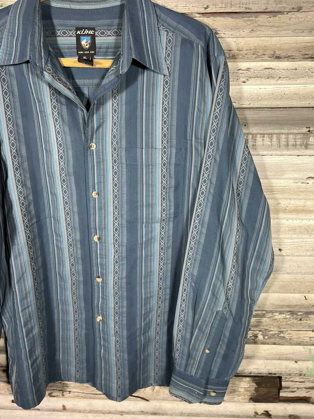 Kuhl × Streetwear Kuhl Long Sleeve Button Up Shirt - image 5
