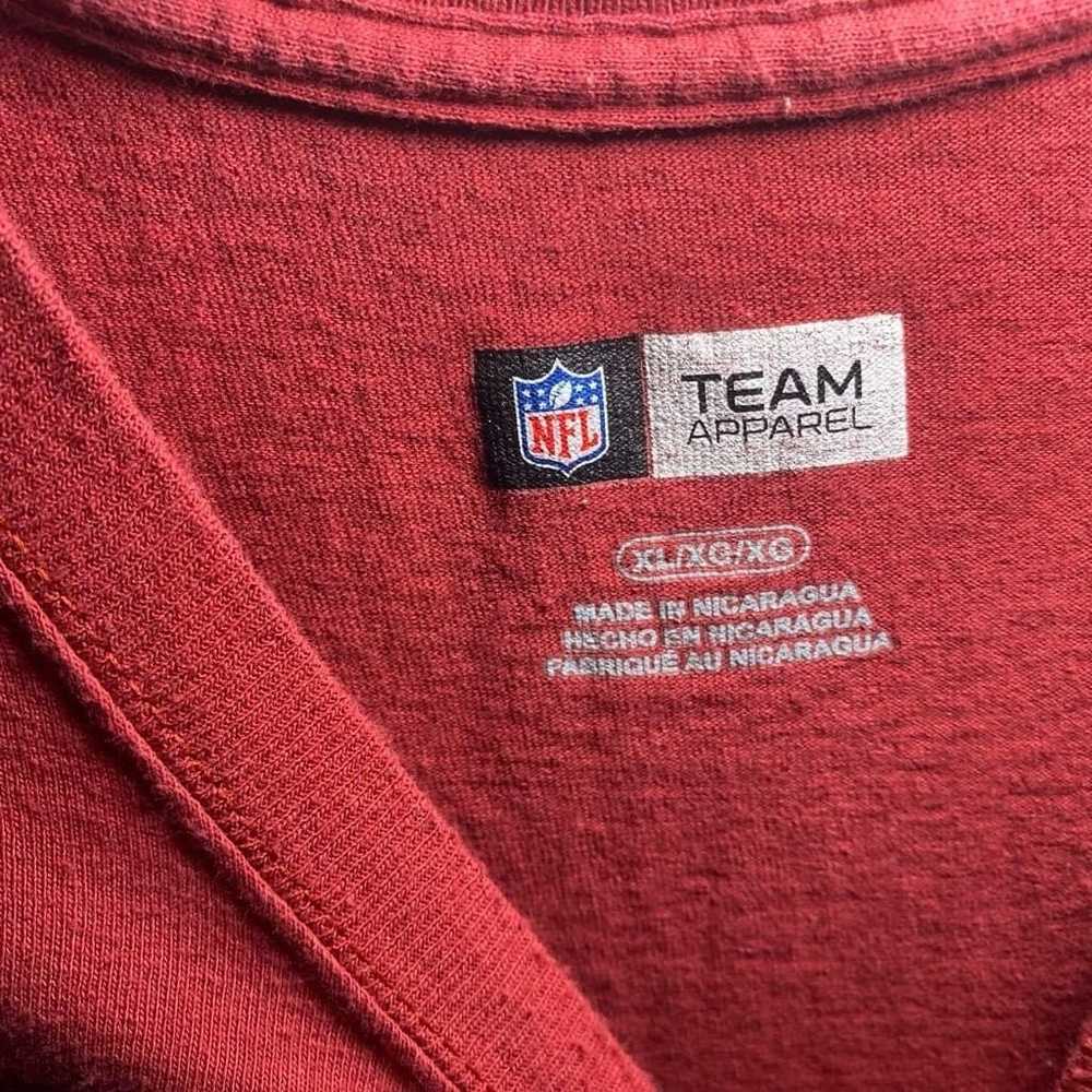 Men's NFL Arizona Cardinals T-Shirt, Size XL, Red - image 3