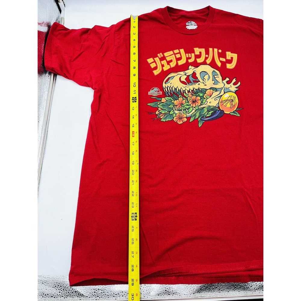 Jurassic World Kanji Red T-Shirt - Mens Shirt - D… - image 4