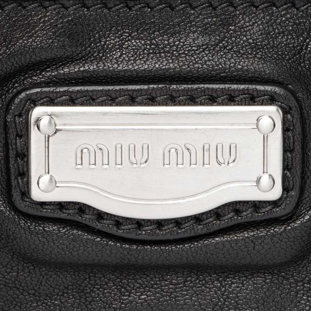 Miu Miu Leather satchel - image 7