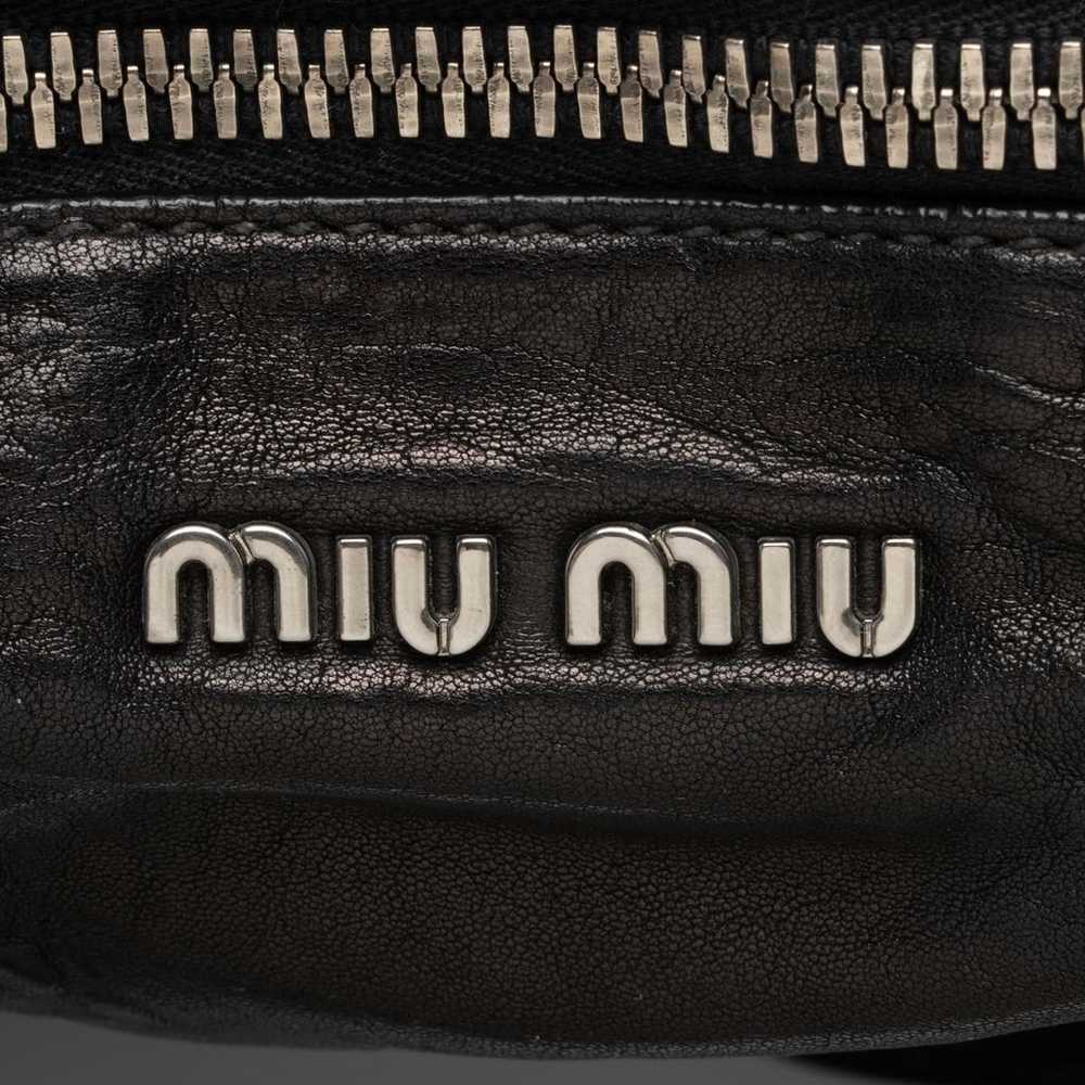 Miu Miu Leather satchel - image 8