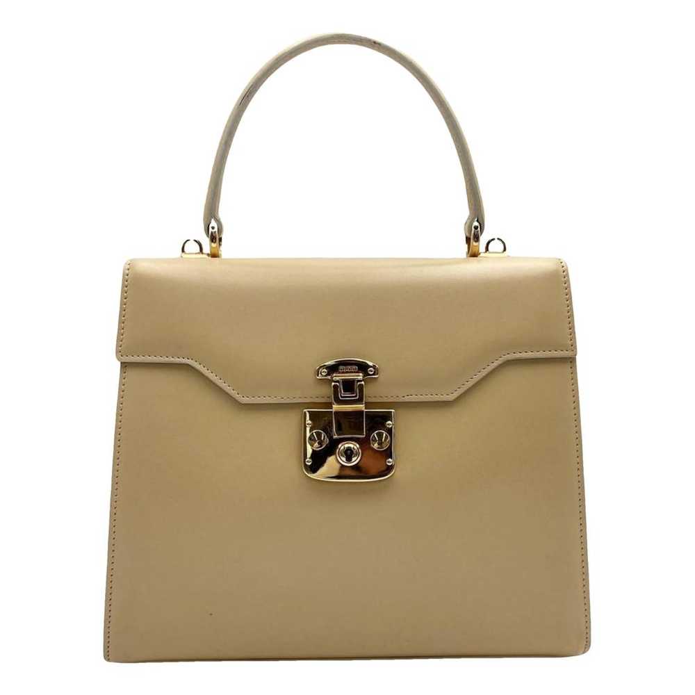 Gucci Lady Lock leather handbag - image 1