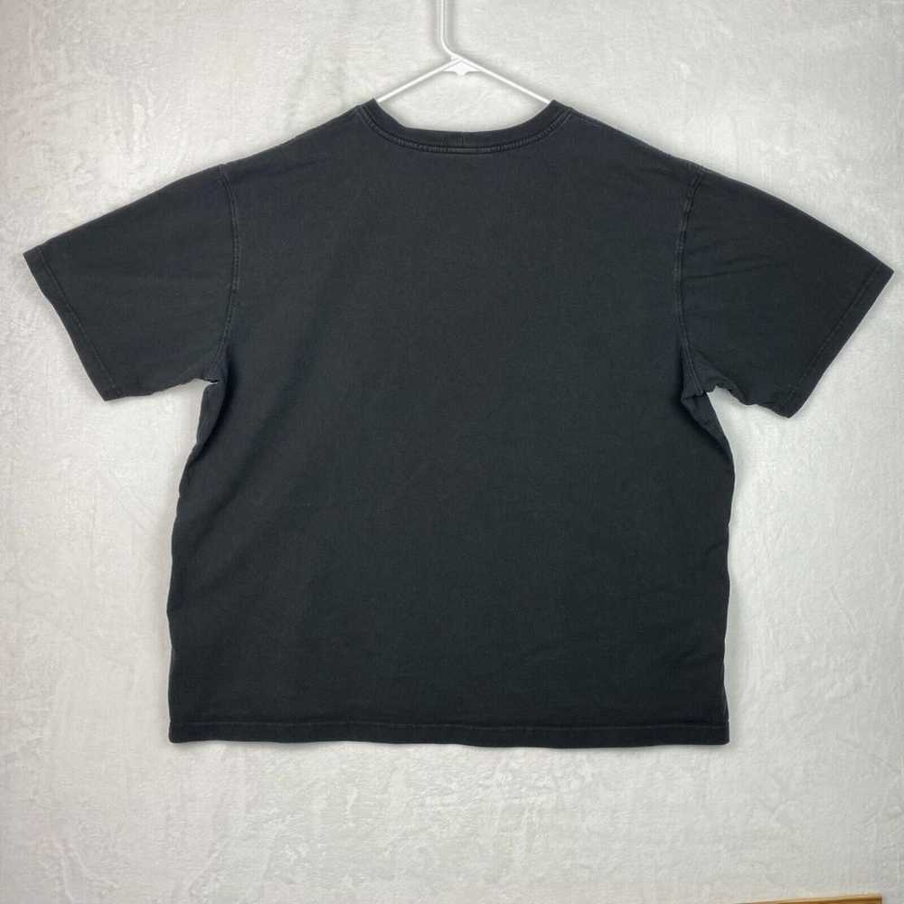 Carhartt T-shirt Mens XXL 2XL Black Logo Crewneck… - image 2