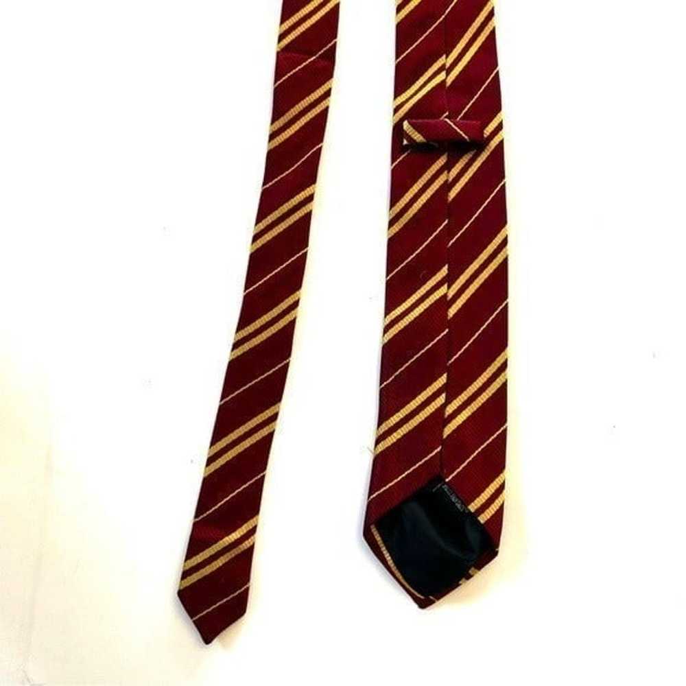Harry Potter Hogwarts red/gold striped large tie … - image 3