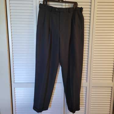 Savane Savane Mens Dress Pants Black Size 36/32 - image 1
