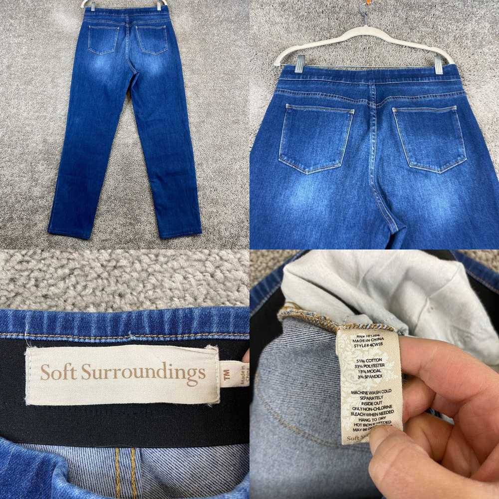 Vintage Soft Surroundings Pull On Legging Jeans W… - image 4