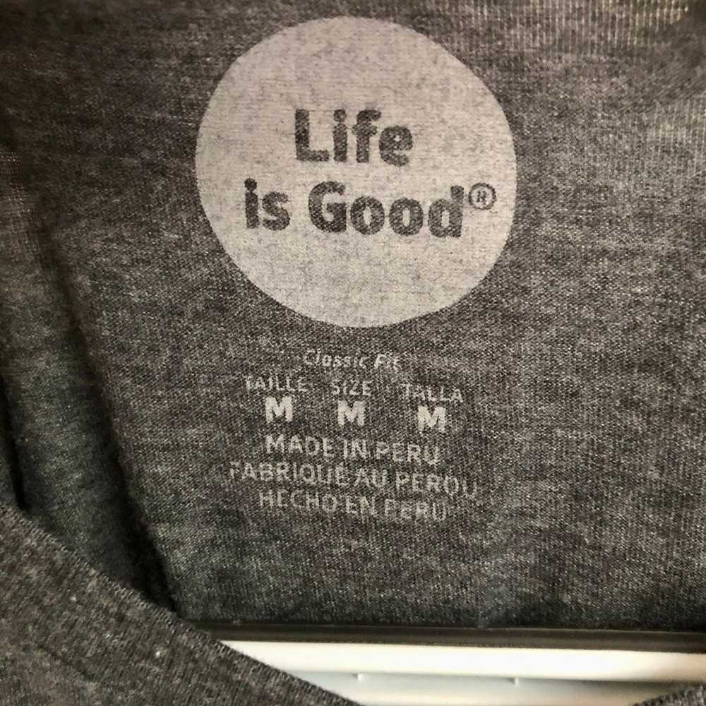 Mens LIFE IS GOOD Medium Tshirts Lot - image 4