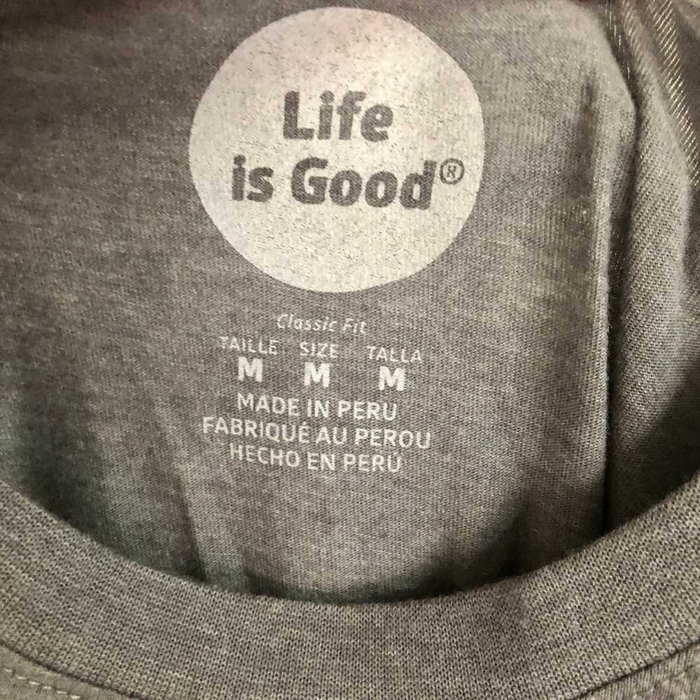 Mens LIFE IS GOOD Medium Tshirts Lot - image 8
