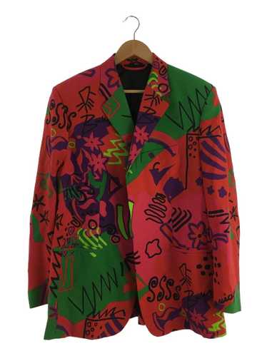 BALENCIAGA Tailored Jacket/36/Wool/Pink/Allover Pa