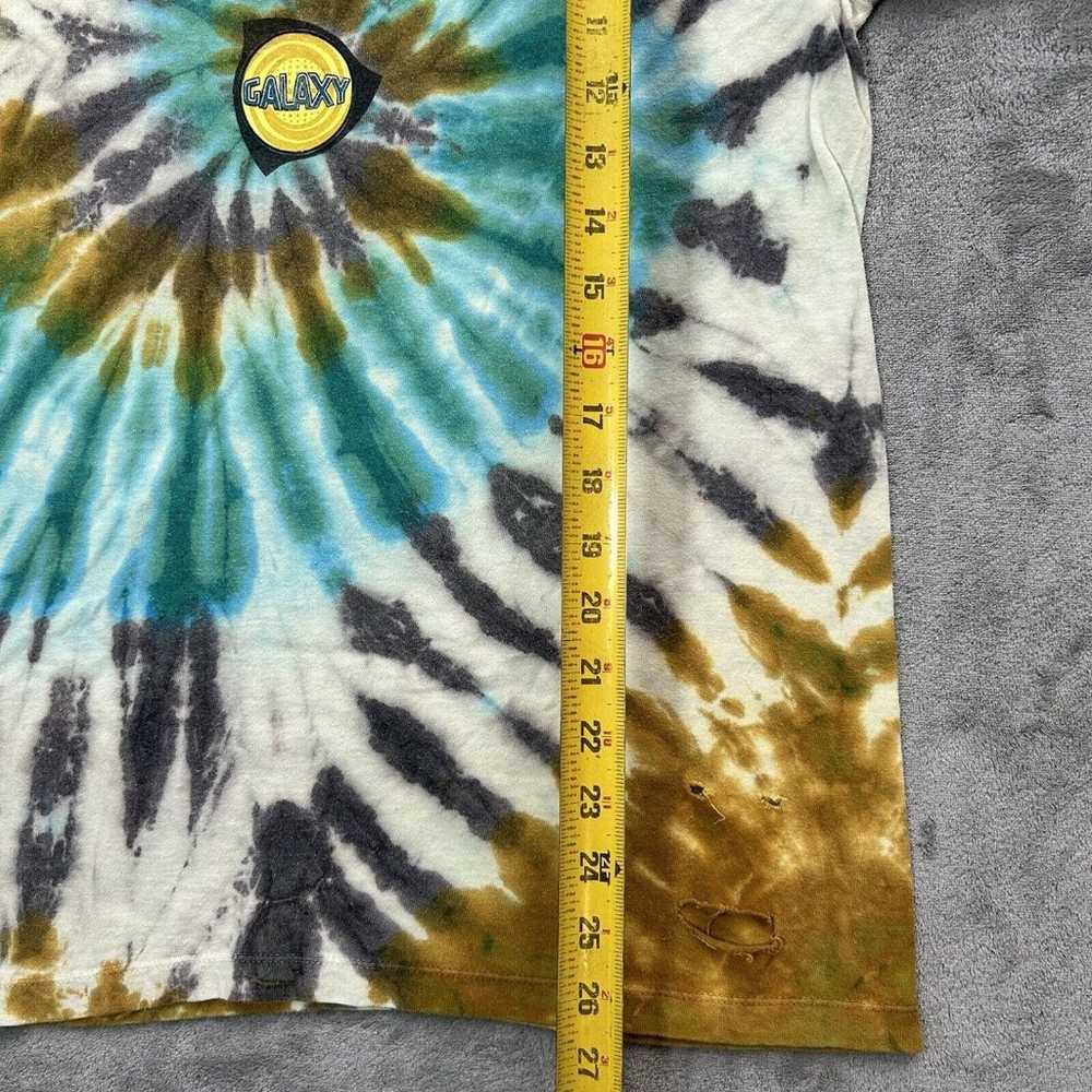 Vintage LA Galaxy Shirt One Size 90s Tie Dye MLS … - image 3