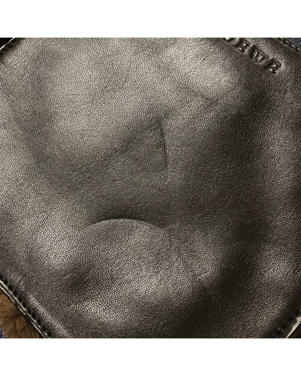 Loewe Mink Fur Nappa Leather Handbag - image 6