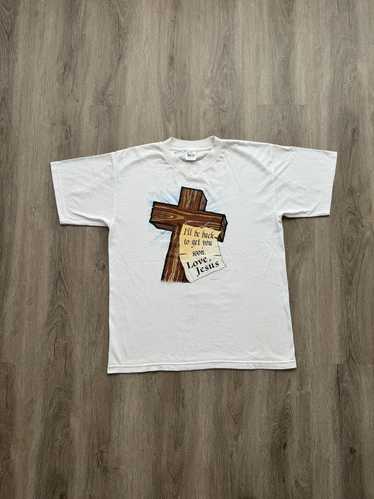 Religion × Streetwear × Vintage Vintage Jesus Tee… - image 1