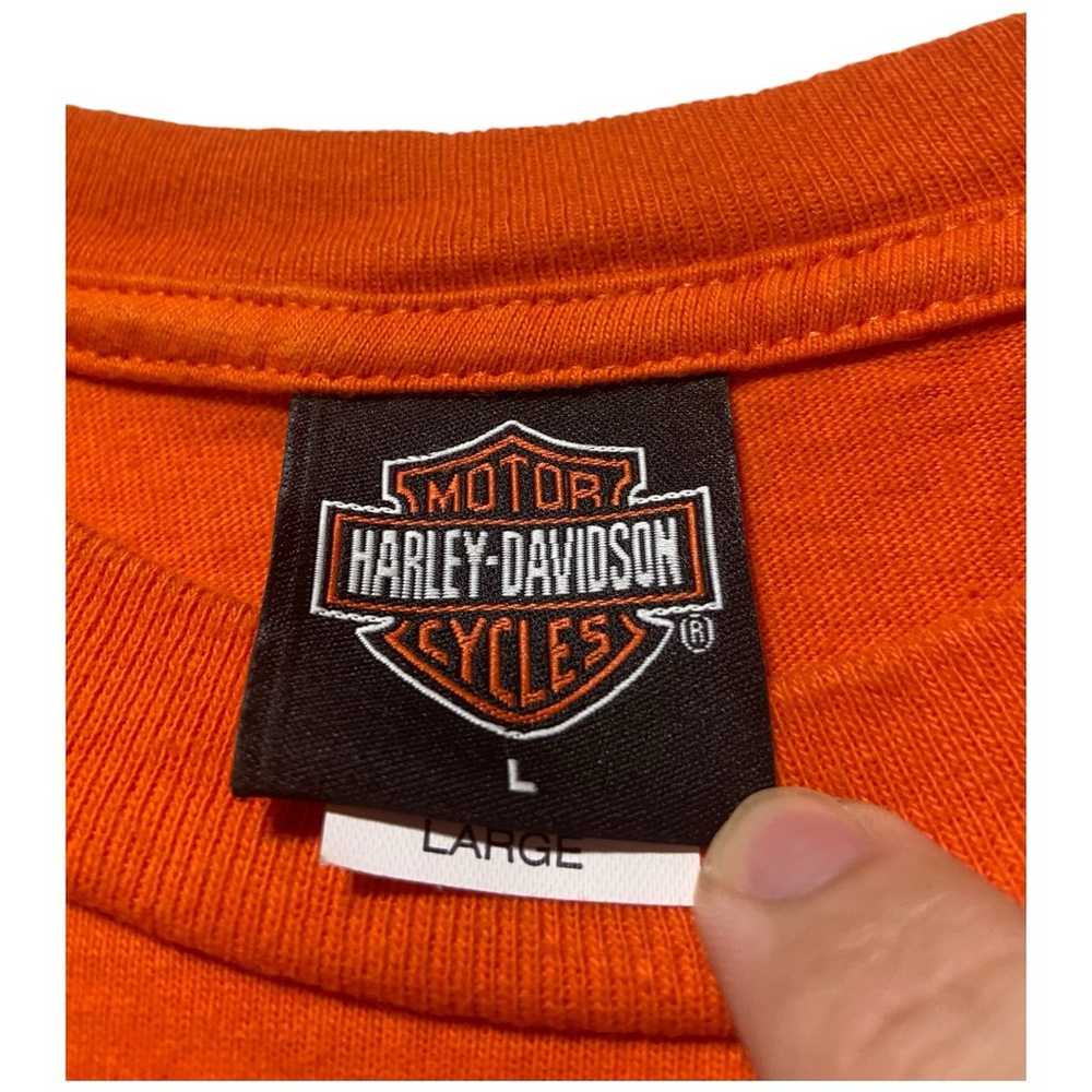 Vintage Harley Davidson Motorcycles T Shirt Ft La… - image 4