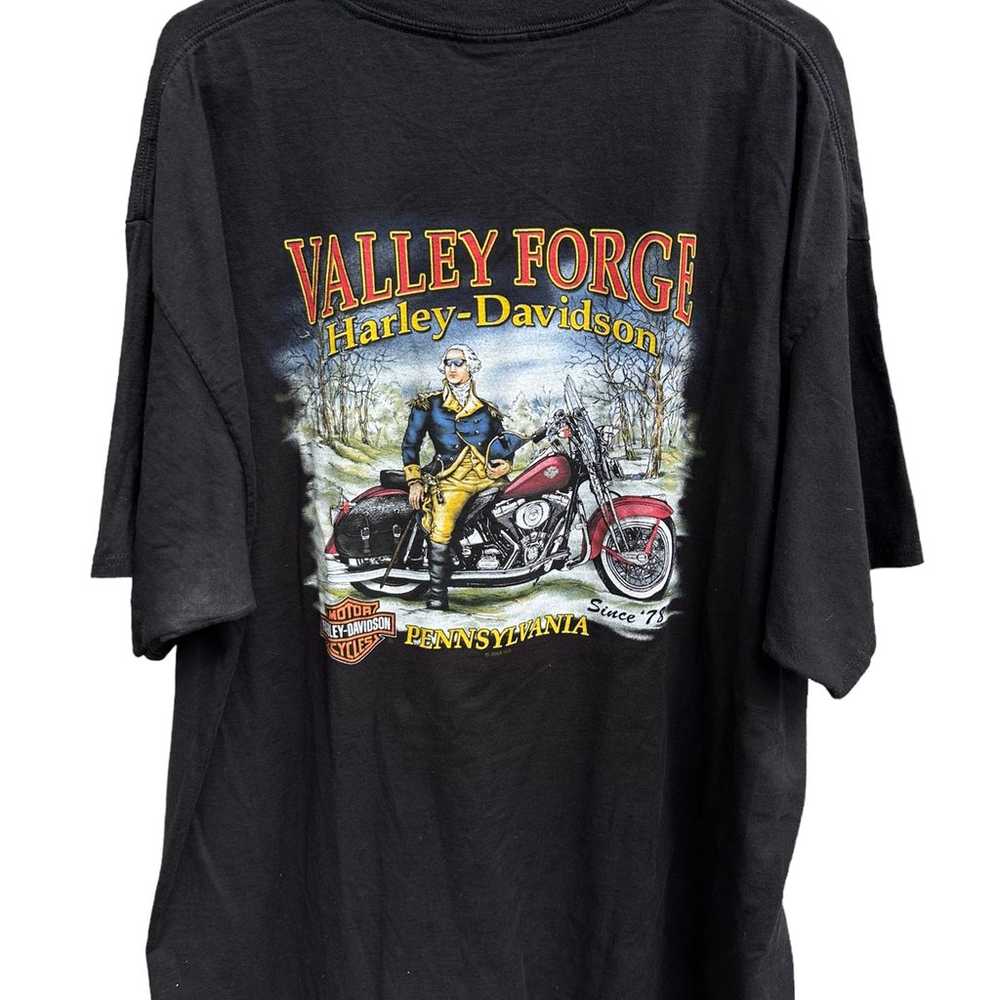 Harley Davidson Devil George Washington T Shirt M… - image 2