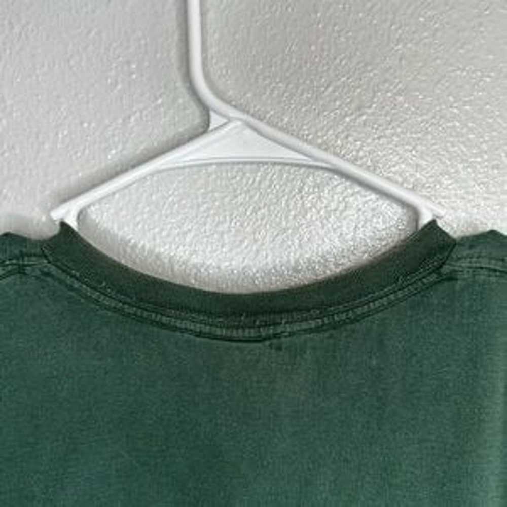 TOMMY HILFIGER Vintage 90's Green Crewneck Shirt - image 10