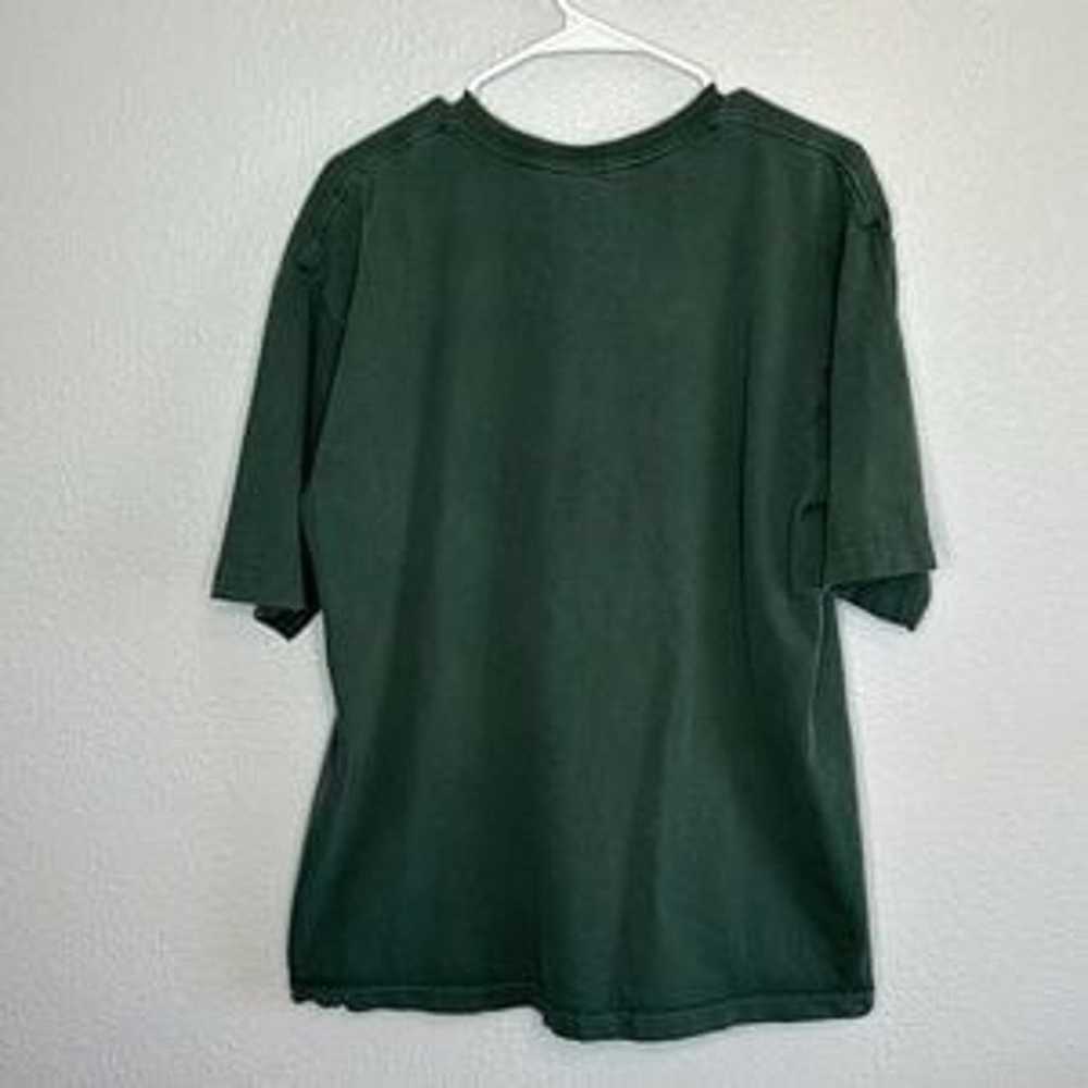 TOMMY HILFIGER Vintage 90's Green Crewneck Shirt - image 9