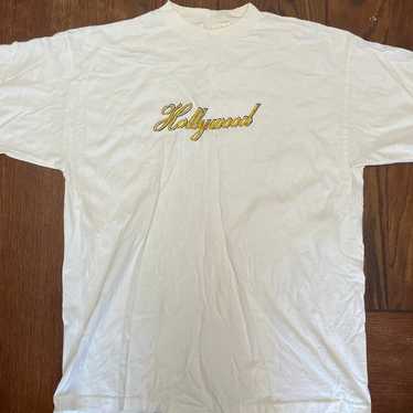 Vintage 90s T shirt. Embroidered ‘Hollywood.’ - image 1