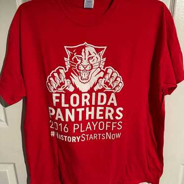 Florida Panthers 2016 NHL Hockey Playoffs Promo T-