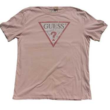 Vtg Guess Jeans USA tee shirt Triangle logo