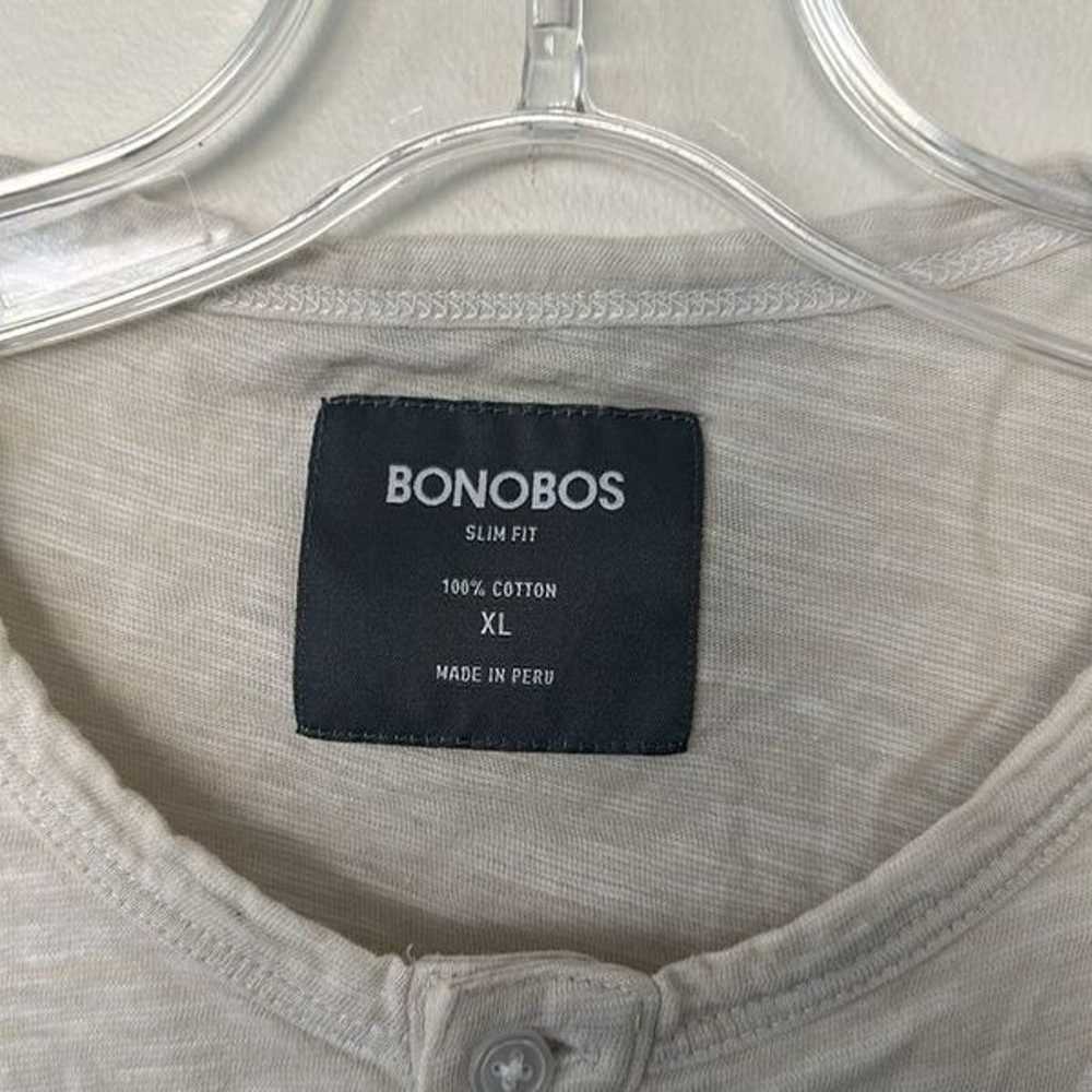 Bonobos Henley Style Shirt XL - image 5