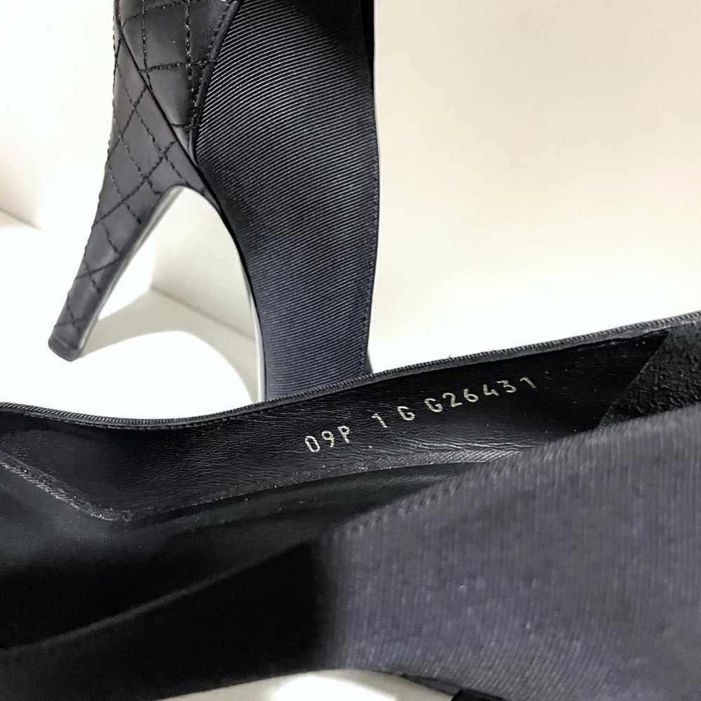 Chanel Leather heels - image 10
