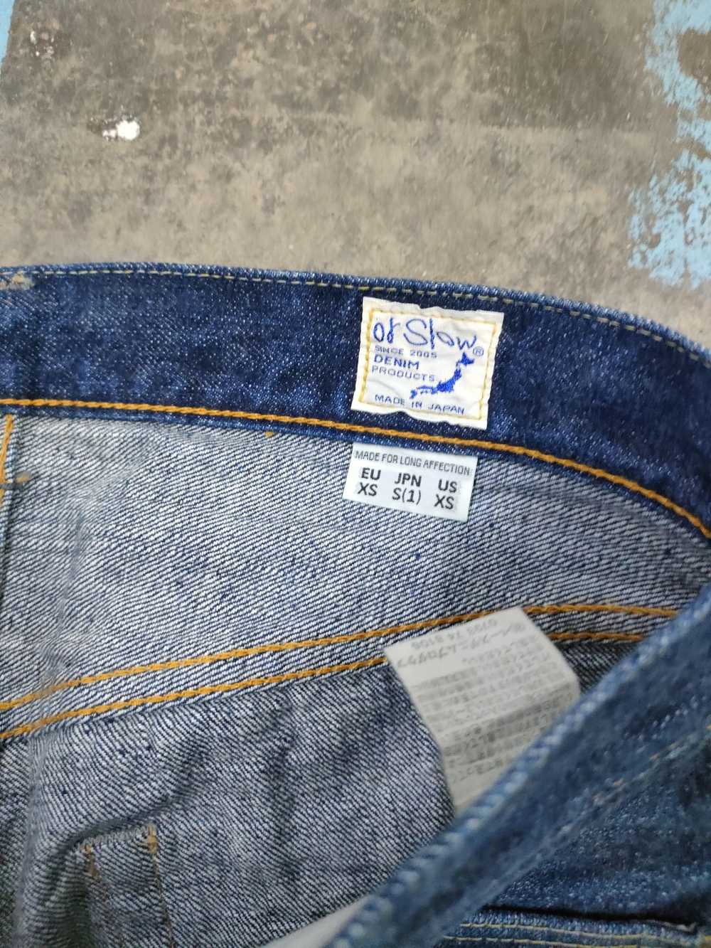 Japanese Brand Or Slow Japan Selvedge Jeans - image 4