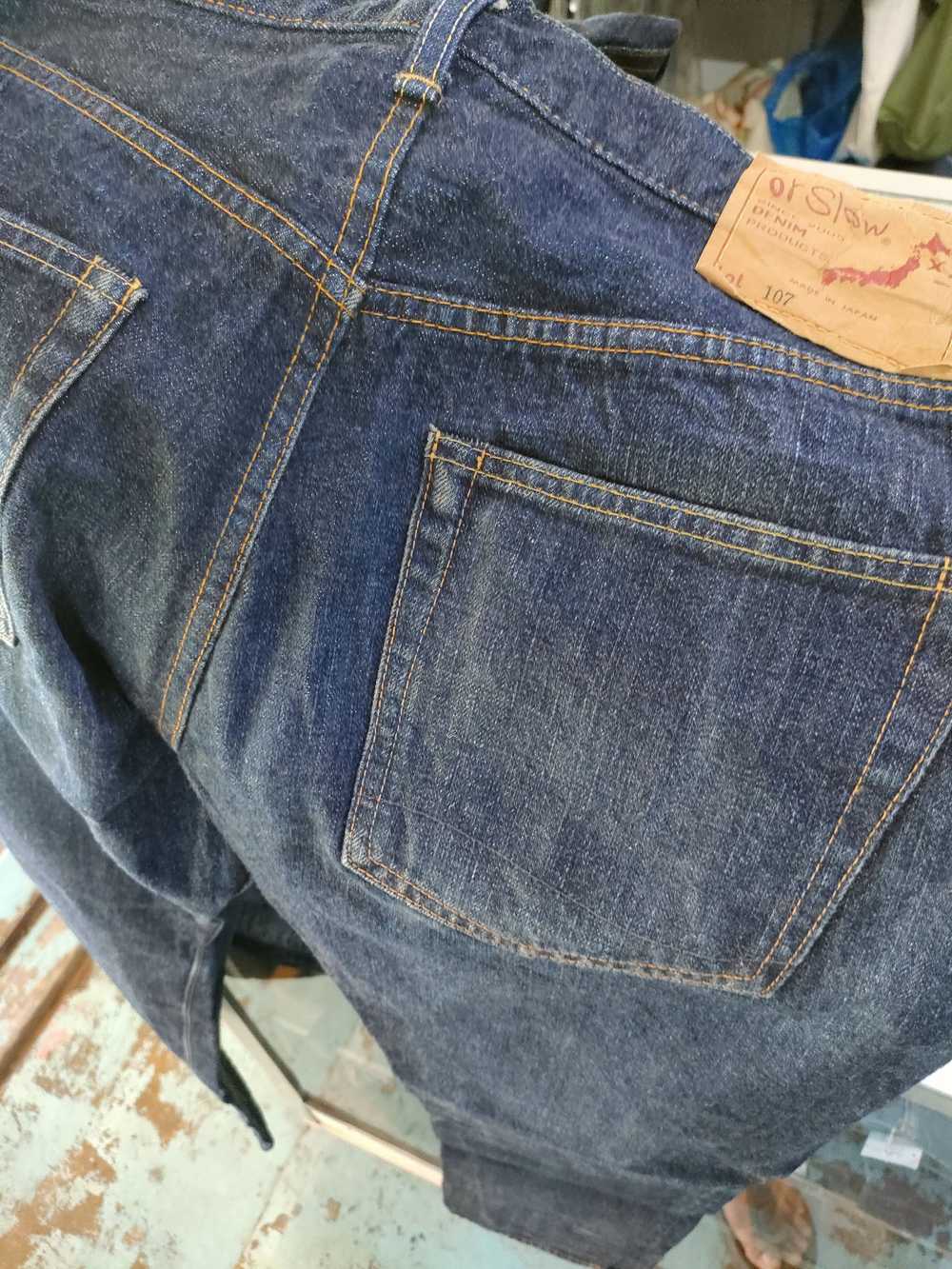 Japanese Brand Or Slow Japan Selvedge Jeans - image 9