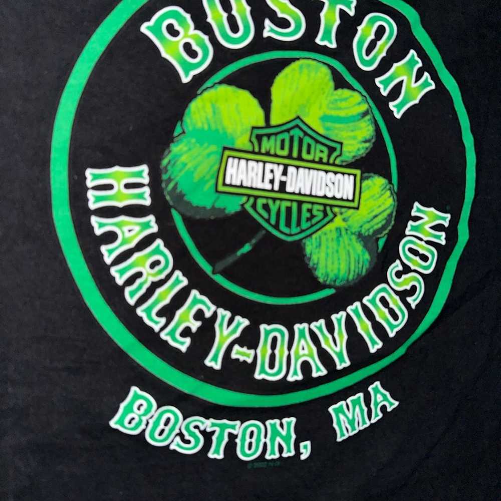 Harley Davidson Boston Massachusetts Celtics t-sh… - image 3