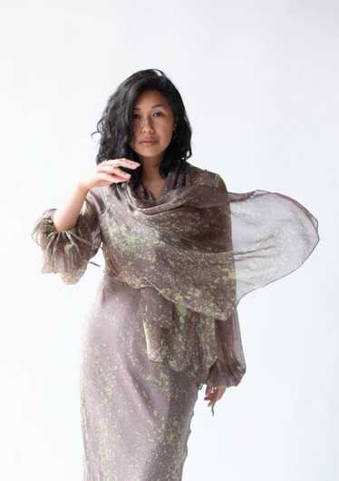 Silk Splatter Print Dress | Betty Jackson