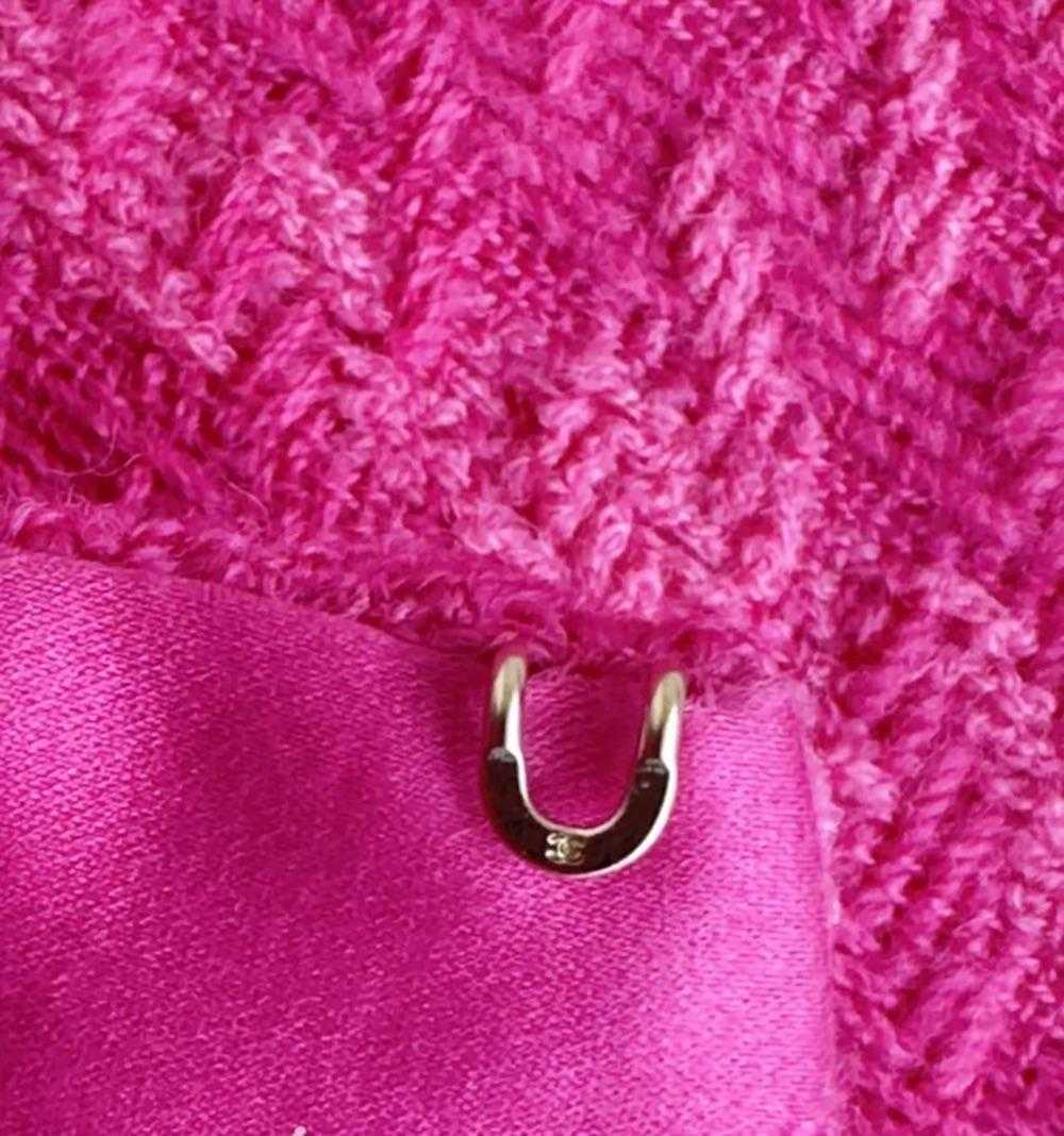 Product Details Pink Tweed Cape Jacket - image 5