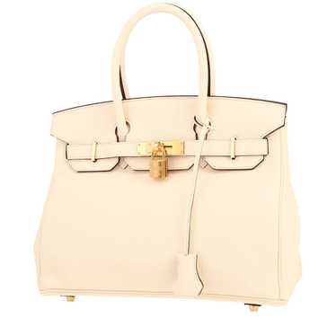 Hermès Birkin 30 cm handbag in Nata togo leather … - image 1