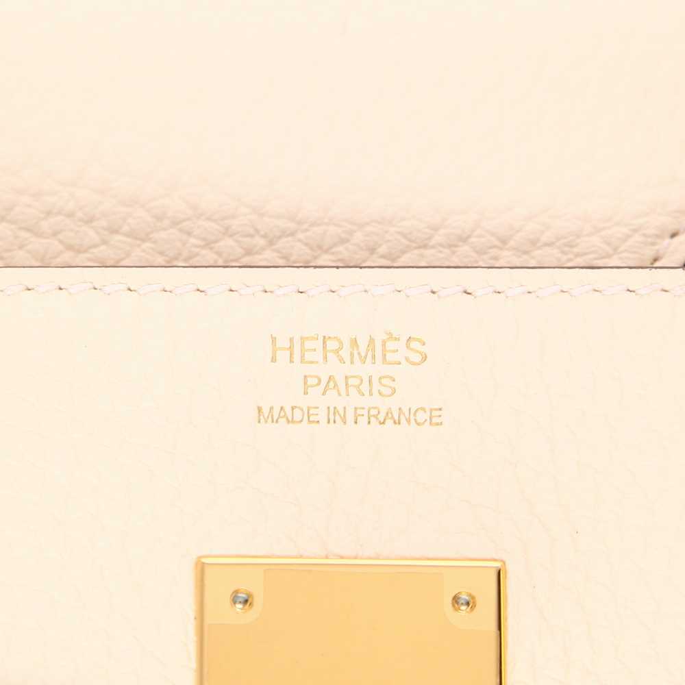 Hermès Birkin 30 cm handbag in Nata togo leather … - image 3