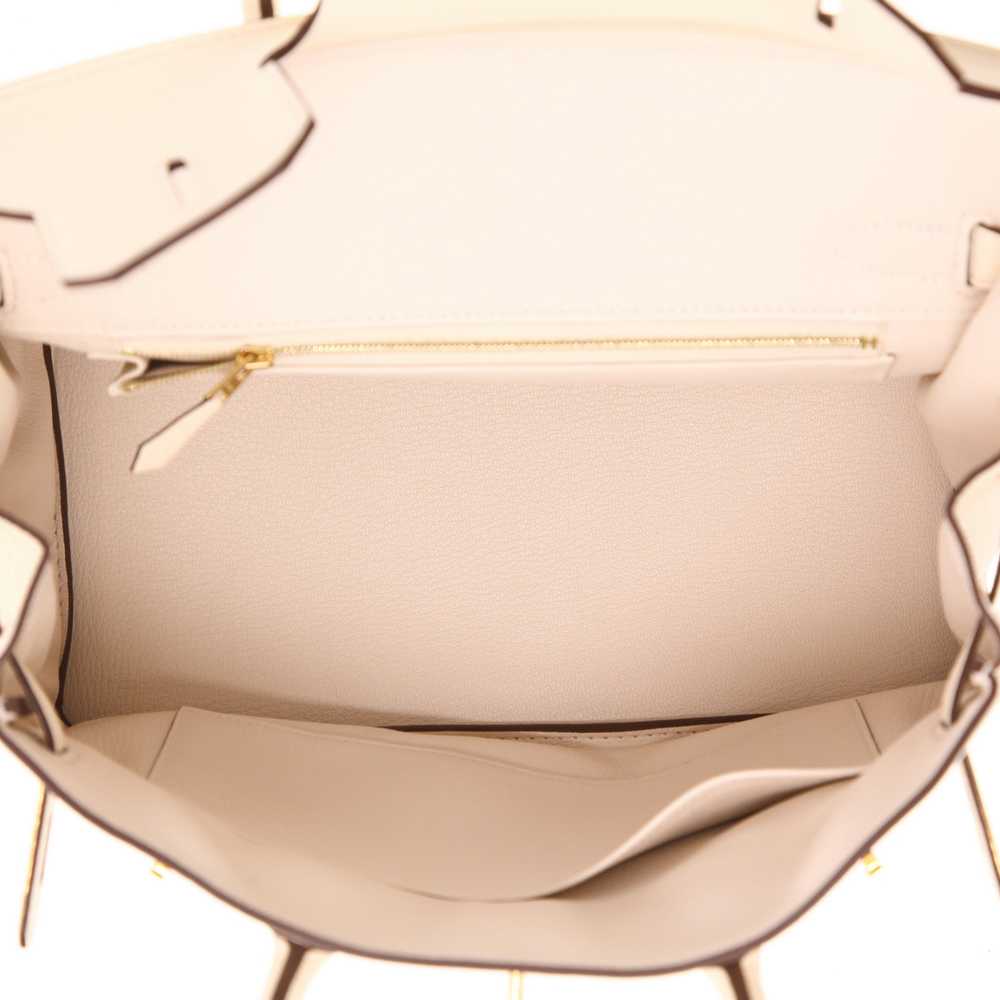 Hermès Birkin 30 cm handbag in Nata togo leather … - image 4